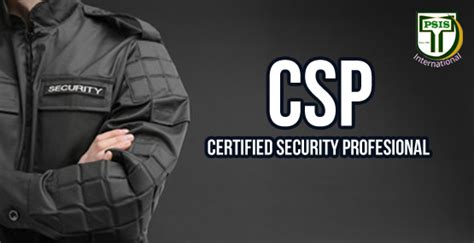 CSP Certified Security Professional (CSP) – PSIS.